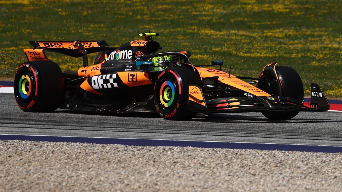 Formula 1 Avusturya Prix’sinde pole pozisyonu Lando Norris’in oldu