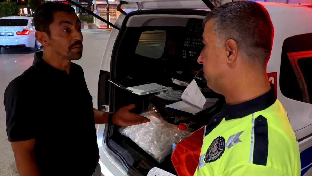Aksaray’da direksiyon başında alkollü yakalanan sürücü cezadan kaçamadı